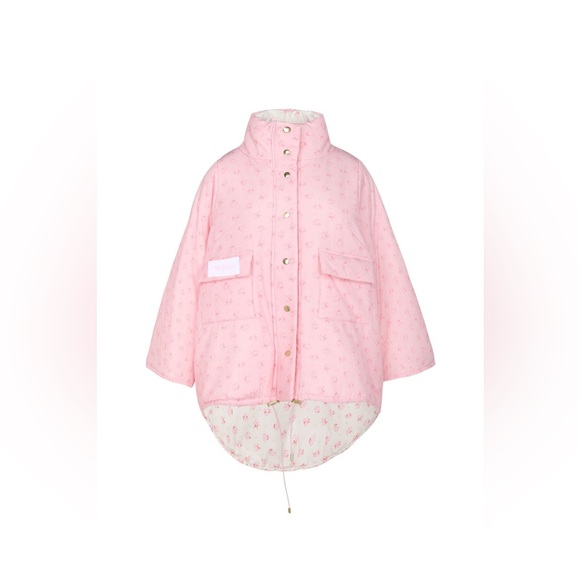 Selkie Jackets & Coats Selkie Pink Parfait Poet Floral Puffer